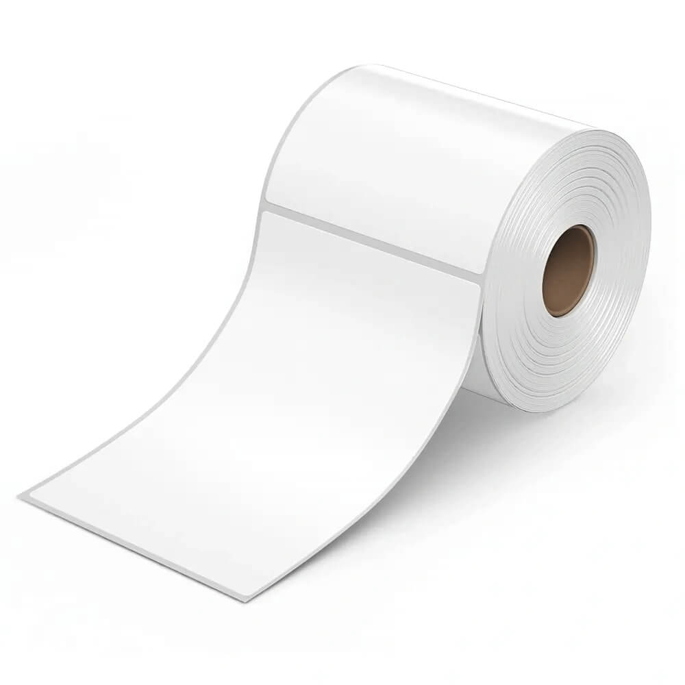 thermalabel 4x6 shipping label roll white