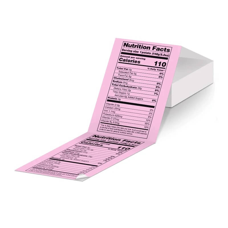 thermalabel 4x6 shipping label pink