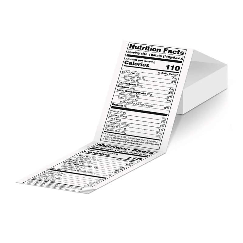 thermalabel 4x6 shipping label white
