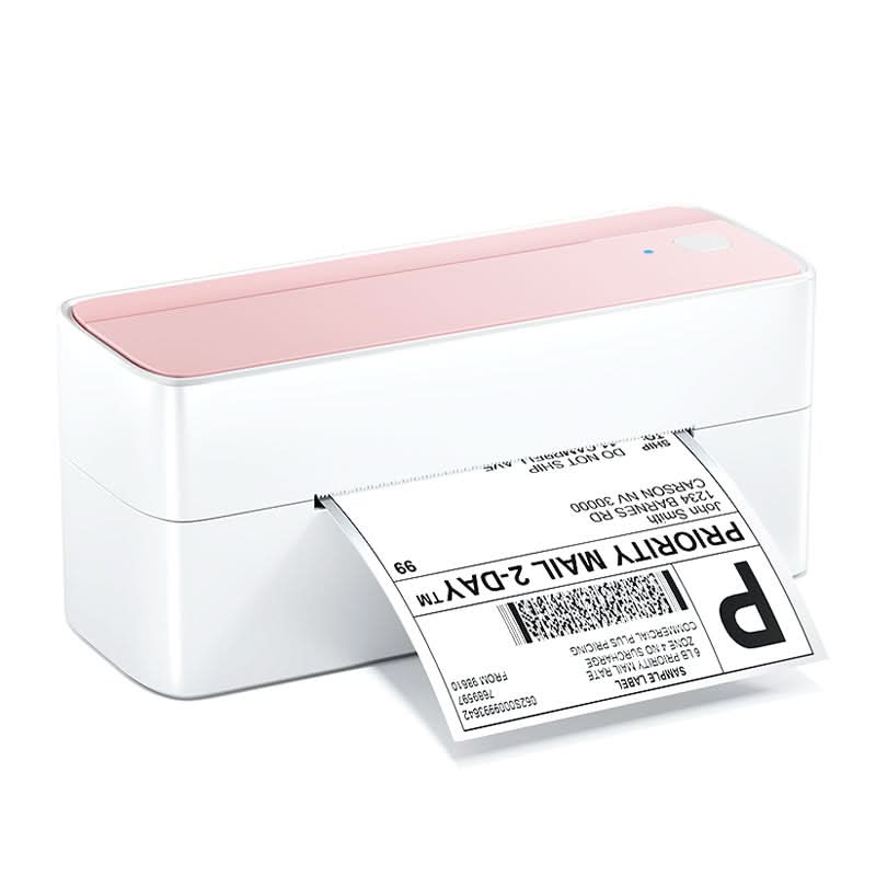 thermalabel shipping label printer candy pink