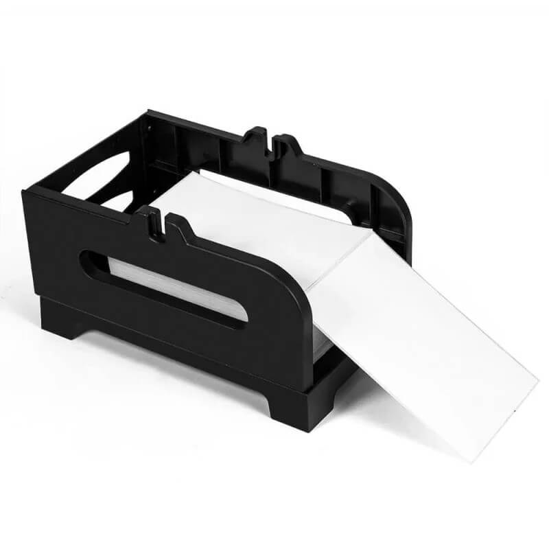 thermalabel label holder fanfold stack