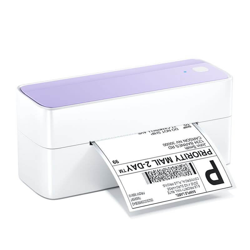 thermalabel shipping label printer lilac lavender