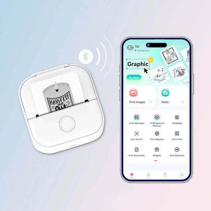 thermanote bluetooth connectivity ios android app