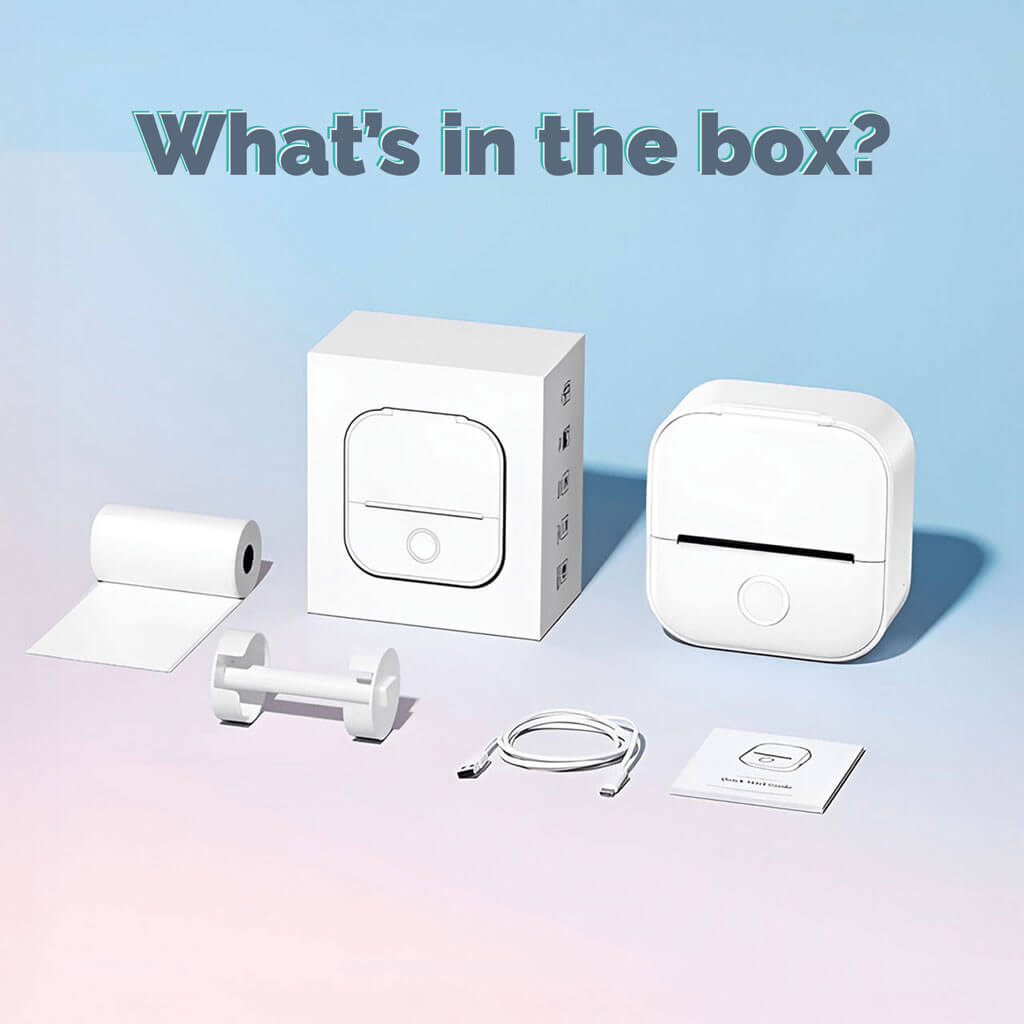 thermanote package contents what's in the box